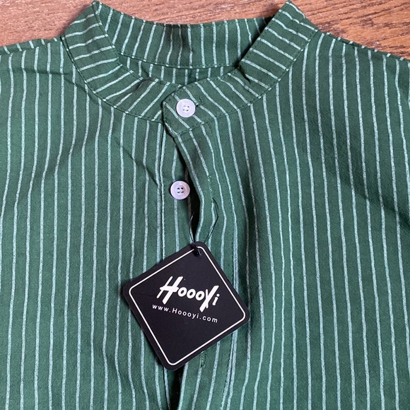 Hoooyi mens Henley shirt - Picture 2 of 4